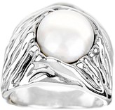 Thumbnail for your product : Hagit Sterling Textured & Cultured Freshwater Pearl Nest Ring