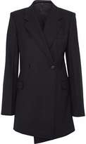 Thumbnail for your product : Helmut Lang Double-Breasted Wool-Blend Twill Blazer