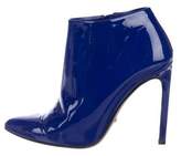 Thumbnail for your product : Gucci Patent Leather Ankle Booties
