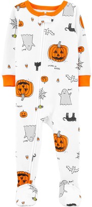 carters candy corn pajamas