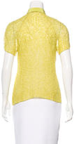Thumbnail for your product : Jason Wu Textured Button-Up Top