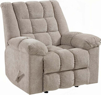 Red Barrel Studio Chenille Upholstered Reclining Chair