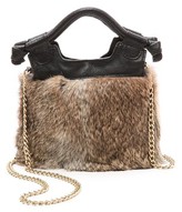 Thumbnail for your product : Foley + Corinna Tiny City Cross Body Bag with Fur