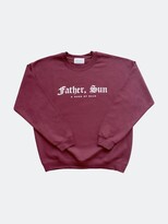 Thumbnail for your product : Baja East Father, Sun & Haus Of Baja Crew In Burgundy - Burgundy (Red)