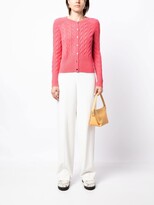 Thumbnail for your product : N.Peal Cable-Knit Cashmere Cardigan