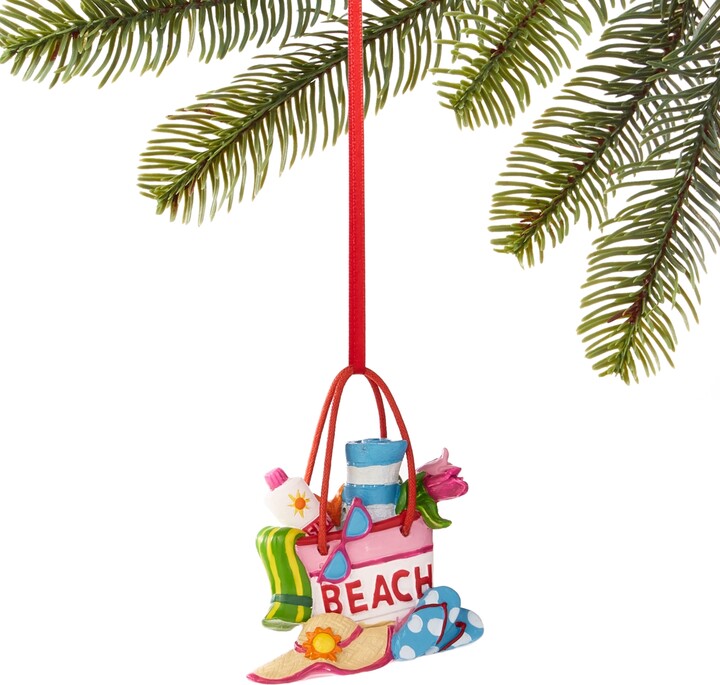 Holiday Lane Florida Beach Bag Ornament, Created for Macy's