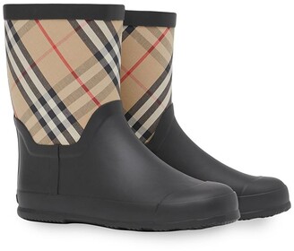 girl burberry rain boots