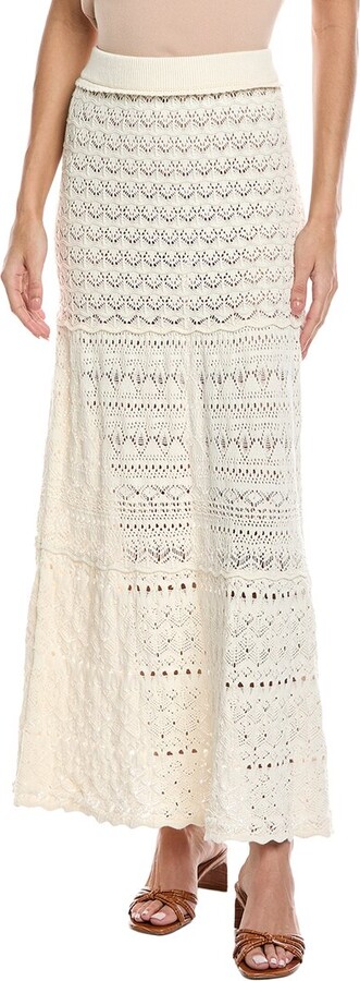 BA&SH Jupe Josh Maxi Skirt