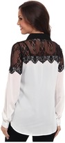Thumbnail for your product : Roper 9373 Solid Georgette Blouse