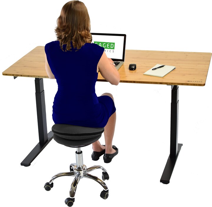 Uncaged Ergonomics WOBBLE STOOL AIR rolling ergonomic balance ball