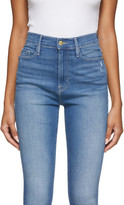 Thumbnail for your product : Frame Blue Ali High-Rise Cigarette Jeans
