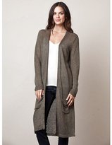 Thumbnail for your product : 525 America Linen Tweed Maxi Cardigan