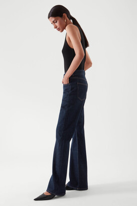 COS Flared Mid-Rise Jeans