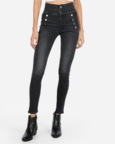 black high waisted jeans sale