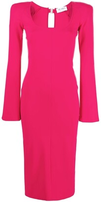ATTICO Jules fitted dress