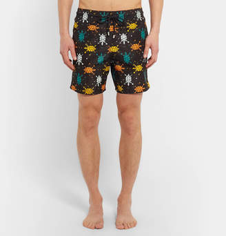 Vilebrequin Mahina Mid-Length Printed Swim Shorts