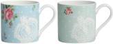 Thumbnail for your product : Royal Albert Polka Rose Mugs Set of 2
