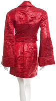 Thumbnail for your product : Versace Textured Skirt Suit w/ Tags