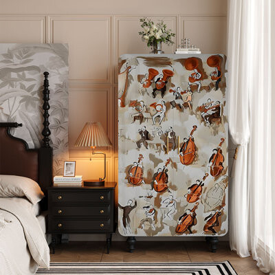 KANGLY New Chinese-style retro wardrobe