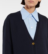 Thumbnail for your product : Gucci Chain-trimmed cashmere cardigan