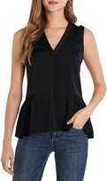 Thumbnail for your product : Vince Camuto Sleeveless Rumple Ruffle Blouse