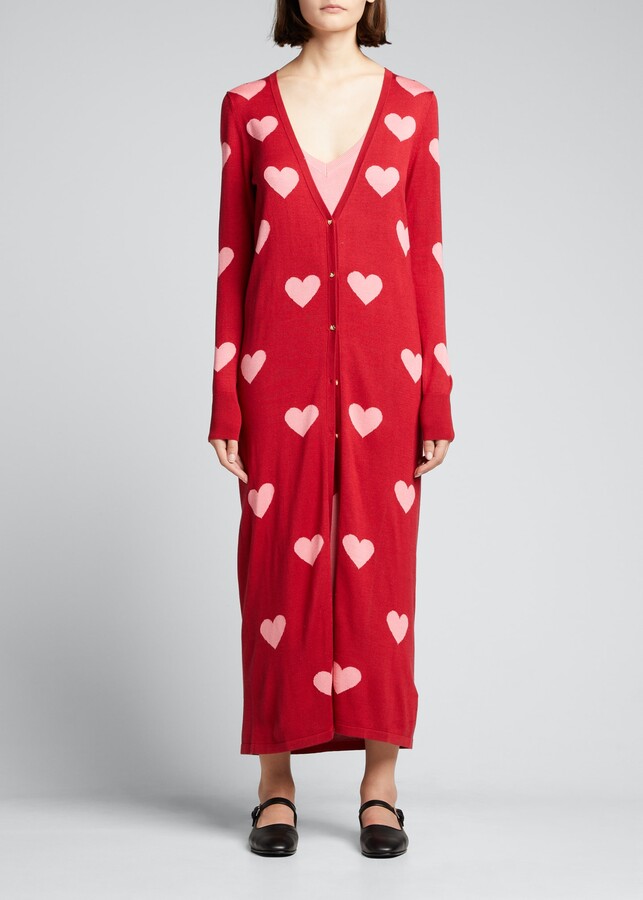 silk duster cardigan