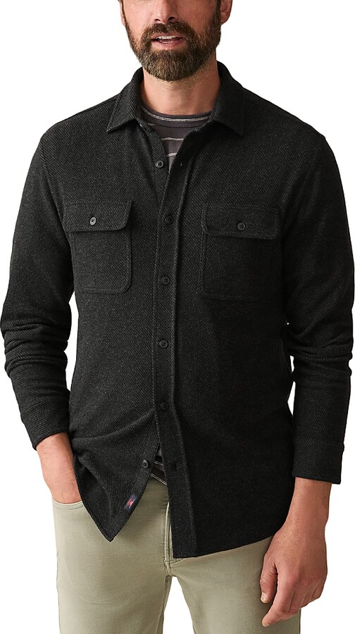 Faherty Legend Textured Shirt