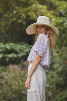 Thumbnail for your product : San Diego Hat Co. Crochet Floppy Hat Beige