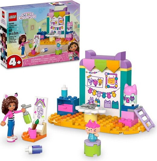 LEGO Gabbys Dollhouse Crafting with Baby Box Toy 10795