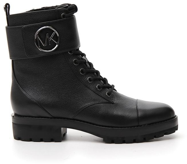 michael kors buckle boots