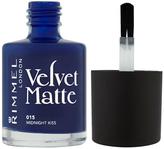 Thumbnail for your product : Rimmel Velvet Matte Nail Polish - Midnight Kiss