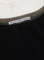 Thumbnail for your product : Alexander Wang x Lane Crawford 'Crystal Cuff' off-shoulder knit top