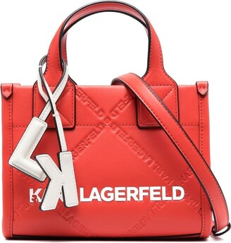 Karl Lagerfeld Paris Red Handbags