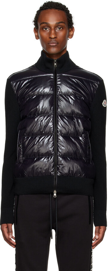 Moncler Navy Down Allemand Jacket - ShopStyle