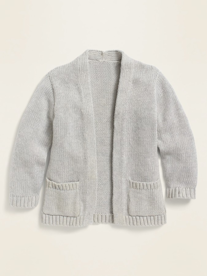 grey baby girl cardigan