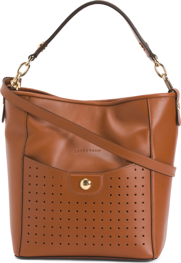 Longchamp Leather Mademoiselle Shoulder Bag ShopStyle