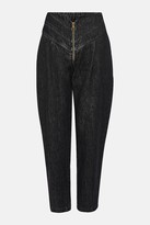 Thumbnail for your product : Karen Millen Washed Black Jeans