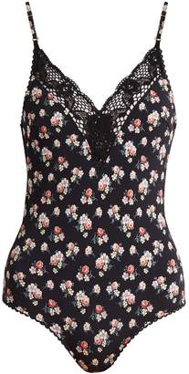 Stella McCartney Vintage floral-print swimsuit