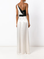 Thumbnail for your product : Lanvin floral applique gown