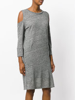 Thumbnail for your product : IRO bias cut cold shoulder dress