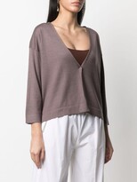 Thumbnail for your product : Fabiana Filippi V-neck cashmere cardigan