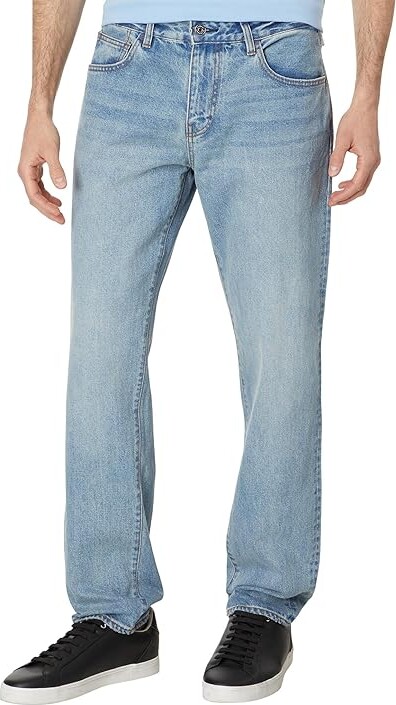 Armani Exchange Slim Fit Five-Pocket Denim Pants Men's Jeans Indigo Denim : 30, Cotton/Denim