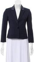 Thumbnail for your product : Tory Burch Embellished Jacquard Blazer