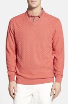 Thumbnail for your product : Cutter & Buck 'Mitchell' Classic Fit Texture Knit V-Neck Sweater (Big & Tall)