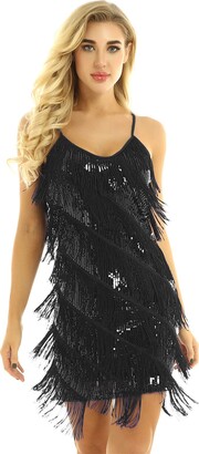 flapper fringe dress