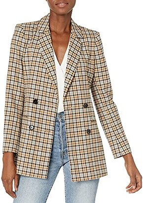 bcbg plaid blazer