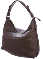 Thumbnail for your product : Armani Collezioni Grained Leather Hobo
