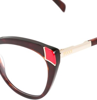 Emilio Pucci Butterfly Frame Glasses