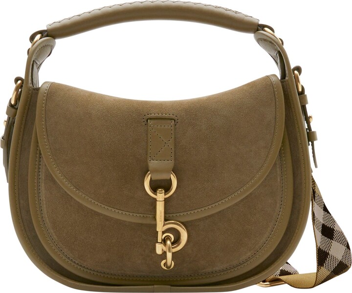 Burberry Small B Clip Messenger Bag