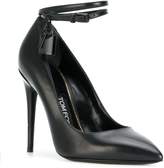 Thumbnail for your product : Tom Ford padlock detail pumps